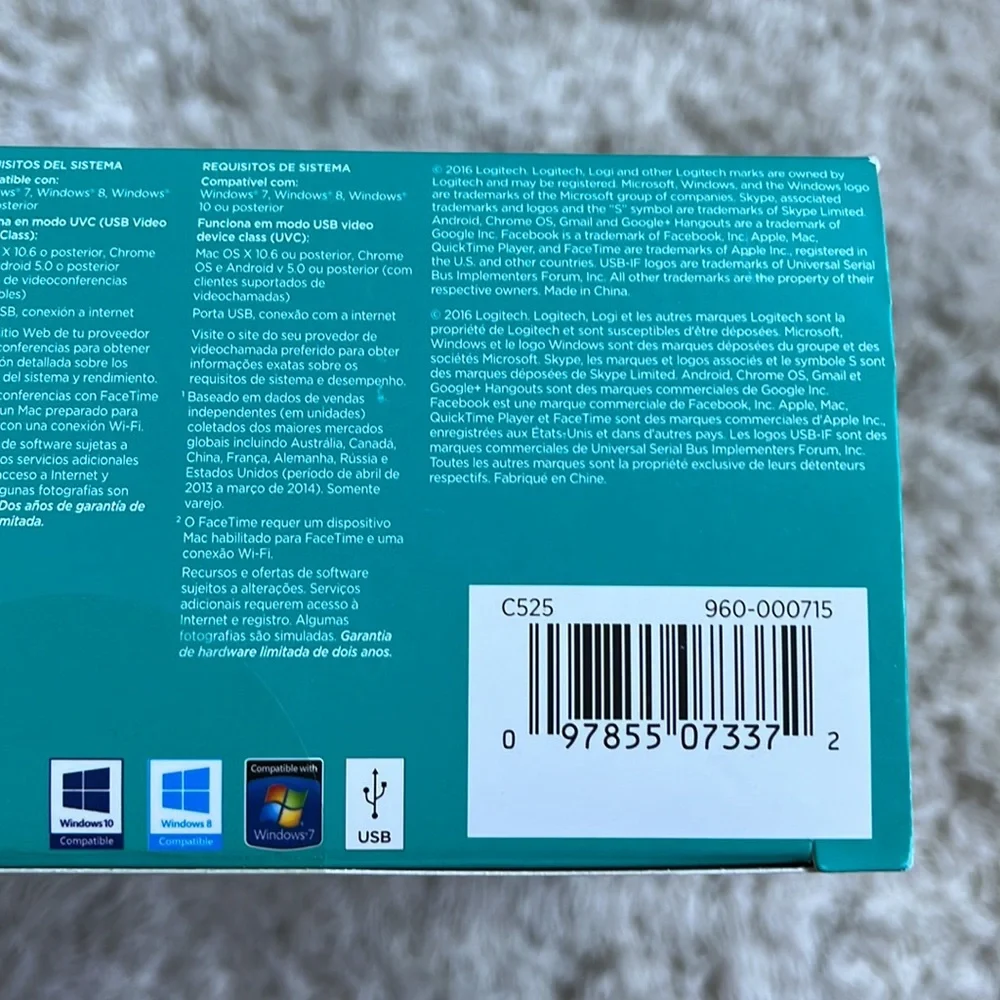 Logitech hd webcam